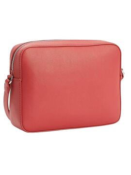 Bolso Calvin Klein Re-Lock Camera Rojo Para Mujer