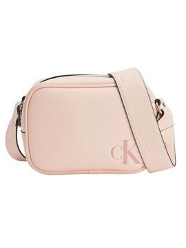 Bolso Calvin Klein Sculpted Camera Rosa Nude Mujer