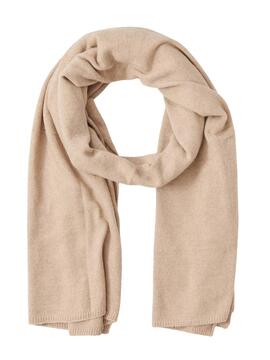 Bufanda Pieces Debbie Larga Beige Para Mujer