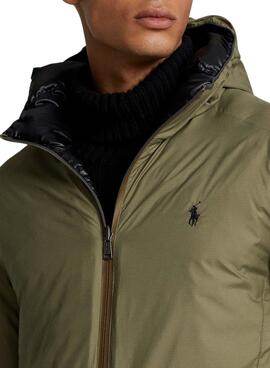 Chaqueta Reversible Polo Ralph Lauren Verde Hombre