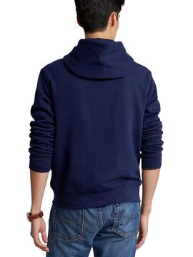 Sudadera Polo Ralph Lauren Oso Marina Para Hombre