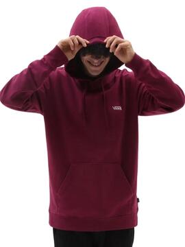 Sudadera Vans Core Basic Granate Para Hombre
