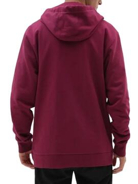 Sudadera Vans Core Basic Granate Para Hombre