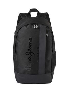 Mochila Pepe Jeans Owen Negra Para Hombre
