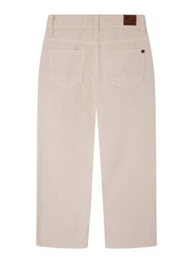 Pantalón Pepe Jeans Grace Culotte Pana Beige Niña