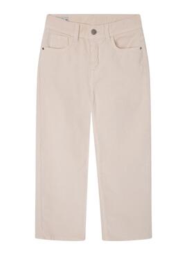 Pantalón Pepe Jeans Grace Culotte Pana Beige Niña