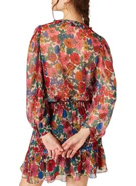 Blusa Naf Naf Estampado Floral Multicolor Mujer