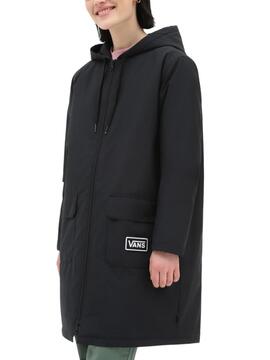 Chaqueta Vans Marley Anorak Negro Para Mujer