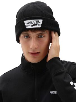 Gorro Vans Milford Fruncido Negro Hombre y Mujer