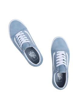 Zapatillas Vans Old Skool Azul Para Mujer