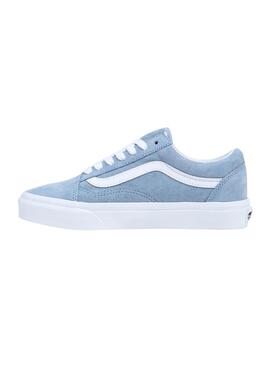 Zapatillas Vans Old Skool Azul Para Mujer