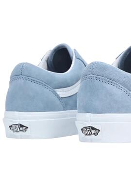 Zapatillas Vans Old Skool Azul Para Mujer