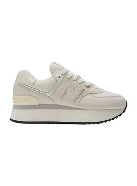 Zapatillas New Balance 574 Beige Para Mujer