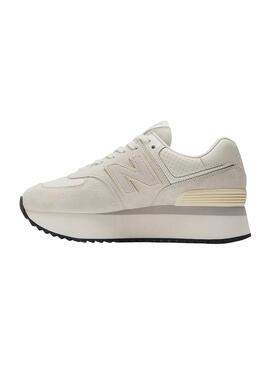 Zapatillas New Balance 574 Beige Para Mujer