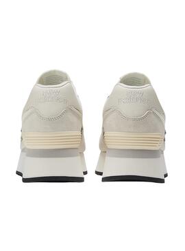 Zapatillas New Balance 574 Beige Para Mujer