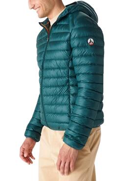 Chaqueta Mat Down verde oscuro, JOTT, Hombre