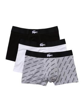 Pack 3 Boxer Lacoste Básicos 3 Colores Hombre