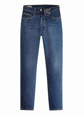 Pantalón Vaquero Levis 501 Crop Azul para Mujer