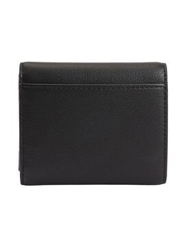 Cartera Calvin Klein Trifold Negra para Mujer