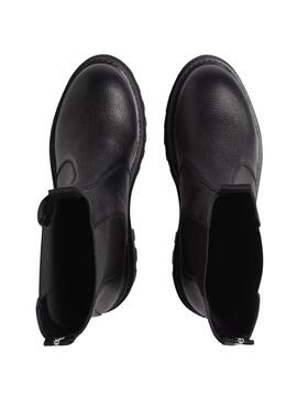 Botas Calvin Klein Chelsea Negras Para Mujer