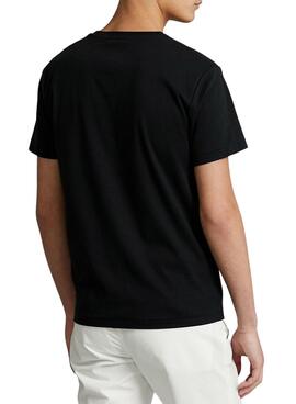 Camiseta Polo Ralph Lauren Regular Negro Hombre