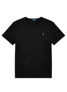 Camiseta Polo Ralph Lauren Regular Negro Hombre