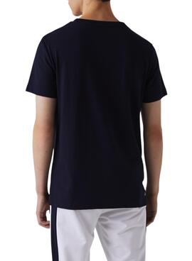 Camiseta Lacoste Sport Marina Para Hombre