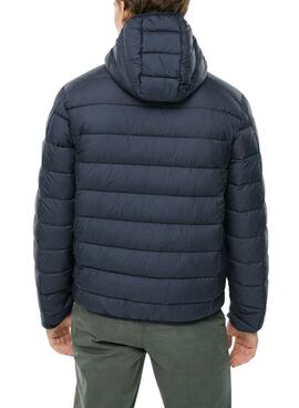 Chaqueta Ecoalf Aspen Asphalt Azul Para Hombre