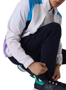 Chándal Lacoste Sport Colorblock Marino Hombre