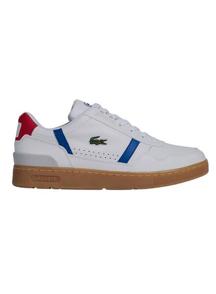 Surgir Arena empezar Zapatillas Lacoste T-Clip Blancas Para Hombre