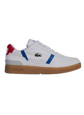 Zapatillas Lacoste T-Clip Blancas Para Hombre