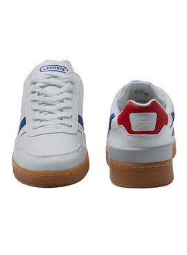 Zapatillas Lacoste T-Clip Blancas Para Hombre