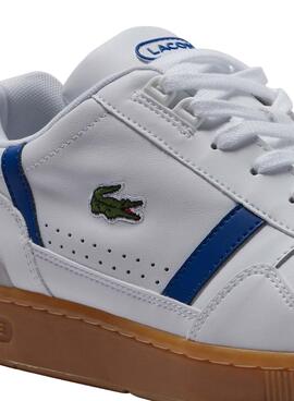 Zapatillas Lacoste T-Clip Blancas Para Hombre