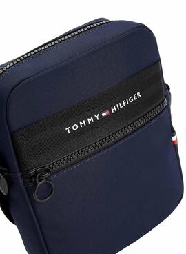 Bolso Tommy Hilfiger Mini Reporte Marino Hombre