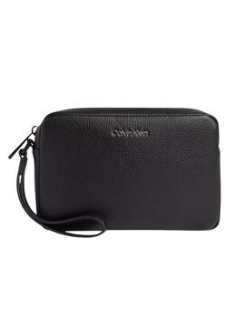 Neceser Calvin Klein Compact Negro Para Hombre