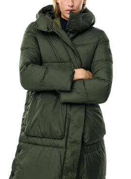 Chaqueta Ecoalf Siba Verde Para Mujer