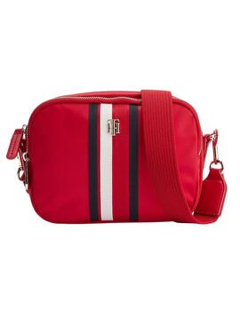 Bandolera Tommy Hilfiger Poppy Rojo Para Mujer