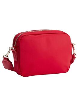 Bandolera Tommy Hilfiger Poppy Rojo Para Mujer