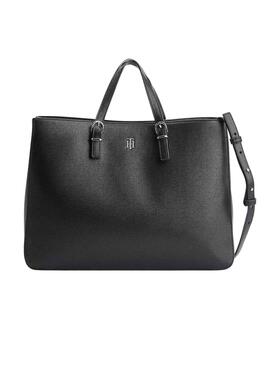 Bolso Tommy Hilfiger Timeless Work Negro Mujer