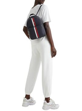 Mochila Tommy Hilfiger Element Marino Para Mujer