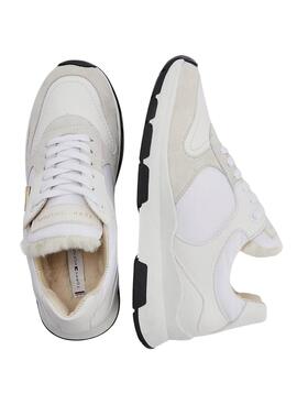 Zapatillas Tommy Hilfiger Running Blancas Mujer