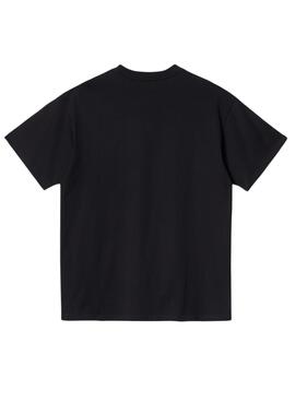 Camiseta Carhartt Script Negro Para Hombre