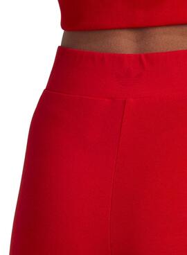 Leggings Adidas Trefoil Rojos Para Mujer