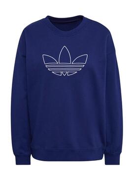 Sudadera Adidas Oversized Marina Para mujer