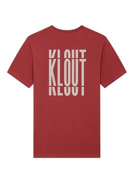 Camiseta Klout Impact Granate para Hombre