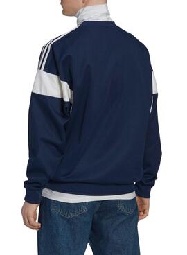 Sudadera Adidas Adicolor Classics Cut Line Marina