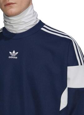 Sudadera Adidas Adicolor Classics Cut Line Marina