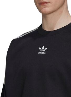 Sudadera Adidas Adicolor Classics Cut Line Negra