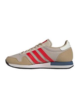 Zapatillas Adidas USA 84 Para Hombre Camel 