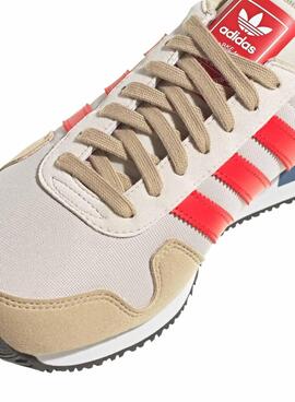 Zapatillas Adidas USA 84 Para Hombre Camel 